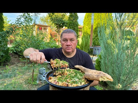 Видео: Омлет с овощами и мясом | Деревенский рецепт