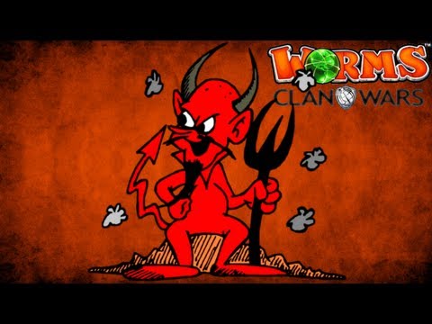 Видео: Worms Clan Wars - "Ты иди к Чёрту!"