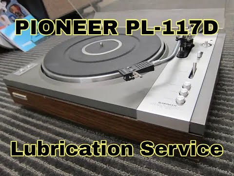 Видео: Pioneer PL-117D: Служба смазки