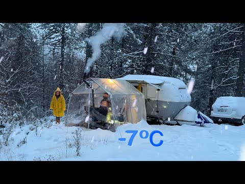 Видео: СНЕЖНЫЙ ЛАГЕРЬ С НОВЫМ ЗИМНИМ САДОМ | Трансмиссия автомобиля сломана