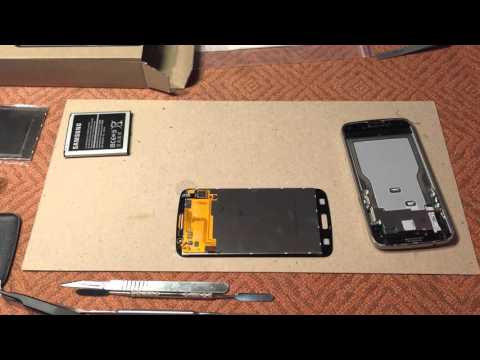 Видео: Samsung SM-G7102 Galaxy Grand 2 Duos замена экрана и тачскрина