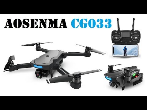 Видео: Квадрокоптер Aosenma CG033