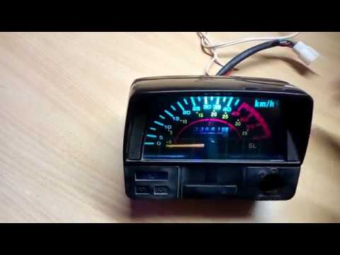 Видео: Улучшение приборной панели мопеда Альфа, Дельта. Хорошая доработка!