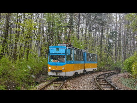 Видео: 40 years trams T6M 700 in Sofia / 40 години трамваи Т6М-700 в София
