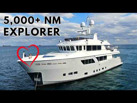 Видео: Экскурсия на суперяхте CDM 102 'DARWIN Steel Explorer "ATLAS" стоимостью 11 750 000 долларов США,