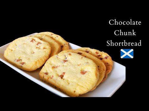 Видео: Лучшее песочное печенье с шоколадной крошкой и маслом | Без рулета, простой рецепт :)