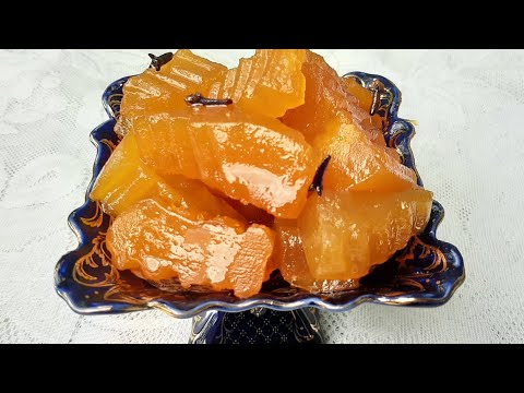 Видео: #Դդումի մուրաբա, #Варенье из тыквы