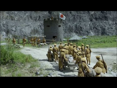Видео: Японцы были сильно защищены, но китайская армия напрямую захватила их артиллерийскую башню.