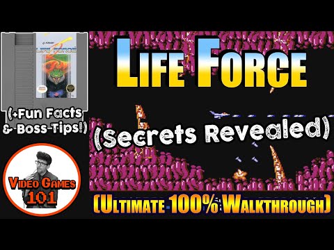 Видео: Прохождение Life Force для NES | 100% руководство | Видеоигры 101