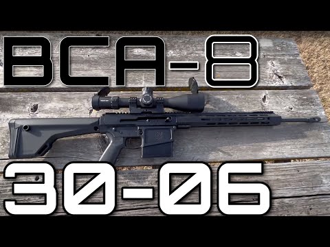Видео: Винтовка BCA-8 Huntmaster .30-06 в стиле AR-10