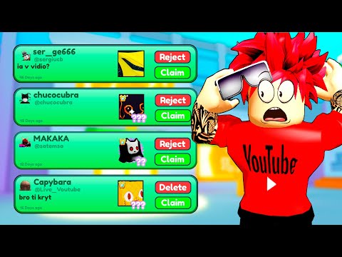 Видео: ПРОВЕРИЛ СТАРУЮ ПОЧТУ И ОФИГЕЛ  ЧТО ТУДА ПРИШЛО В PET SIMULATOR X ROBLOX