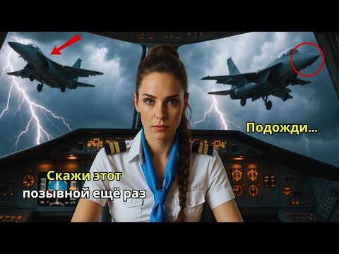 Видео: Она спасла всех на борту — пока её позывной не заставил F-22 нарушить радиомолчание