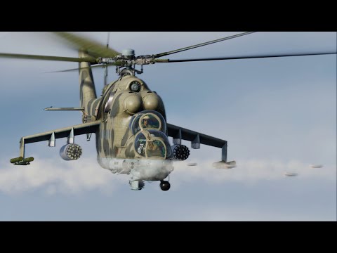 Видео: Ми-24П | Летаем на серверах | DCS