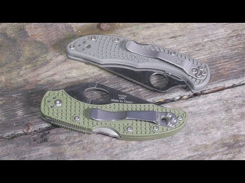 Видео: Нож Ganzo (Firebird) F759M GR vs Spyderco Delica 4. Обзор и тесты