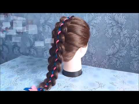 Видео: Топ 3 простые прически на каждый день   легкие прически в школу 💁