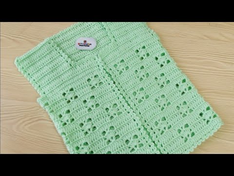 Видео: Как легко вязать малышку жилетку-кардиган для летнего свитера
