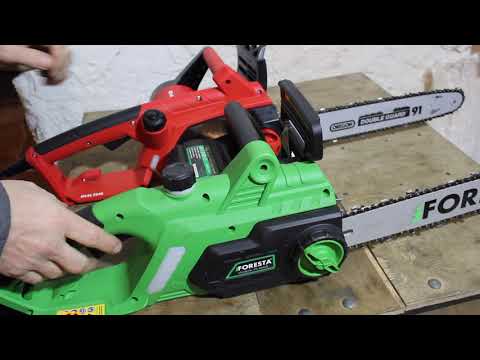 Видео: ✅НИШТЯК!! Цепная электропила Foresta FS 2640S /пила Einhell GH-EC 2040/какую электропилу выбрать