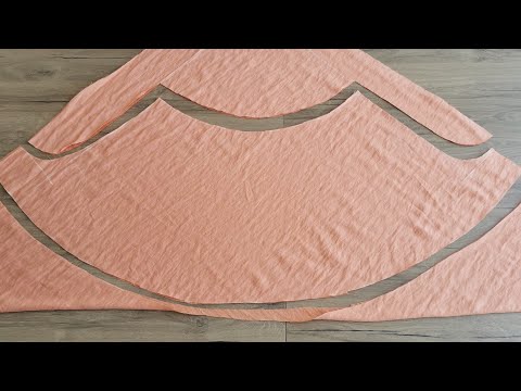 Видео: 🔥 Раскрой и пошив очень практичной юбки-шорты с меньшим количеством ткани 💥