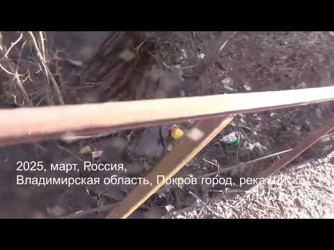 Видео: Шитка река  в марте 2025 года