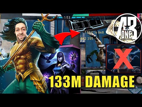 Видео: Я офигел от урона. Босс Черный Адам. Boss Black Adam | Injustice 2 Mobile.