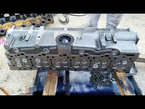 Видео: #6. Капитальный ремонт двигателя, Катерпиллер 3406Е / С15. Caterpillar 3406E / C15 Inframe overhaul.