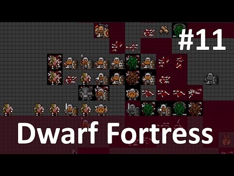 Видео: Dwarf Fortress - летсплей. Весенняя осада #11
