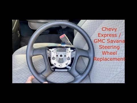 Видео: Замена рулевого колеса Chevy Express / GMC Savana