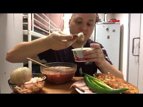Видео: ДРАНИКИ СО СМЕТАНОЙ МУКБАНГ MUKBANG