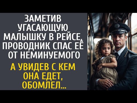 Видео: Интересные истории из жизни: проводник спас малышку в рейсе… А увидев с кем она едет, обомлел…