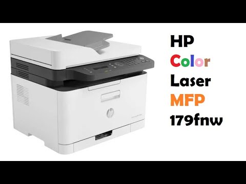 Видео: 🖨 Цветное МФУ HP Color Laser MFP 179fnw | ПРИНТЕРЫ и МФУ 💻