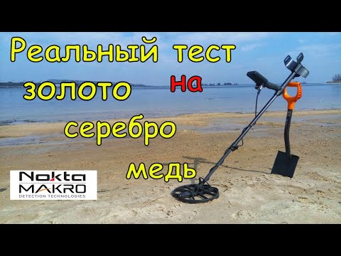 Видео: Реальный тест Nokta Simplex plus на золото серебро и медь