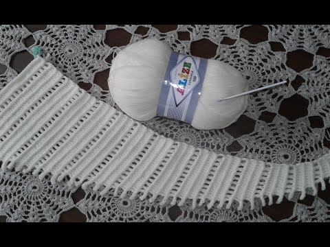 Видео: Боснийский бактус крючком. Часть 1.