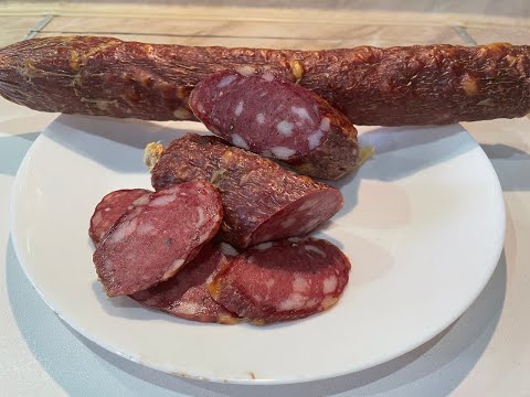 Видео: Колбаса Московская копчёная