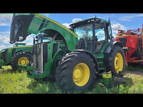 Видео: Технічне обслуговування трактора John Deere 8360R /Що пішло не так...?