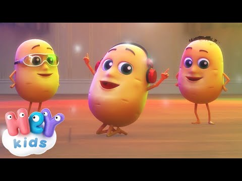 Видео: Един картоф, два картофа | Песен За Числата | Детски Песнички - HeyKids