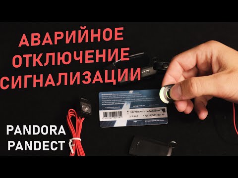 Видео: Аварийное отключение сигнализации кнопкой Valet