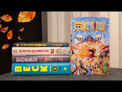 Видео: РАСПАКОВКА МАНГИ 📚 Ван Пис, Гатиакута, BECK и др.