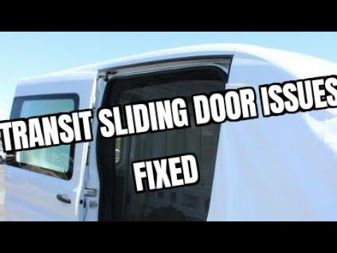 Видео: Исправлены проблемы с раздвижной дверью Ford Transit
