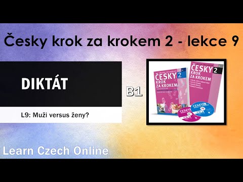 Видео: Чешский шаг за шагом 2 (B1) – Урок 9 – ДИКТАНТ