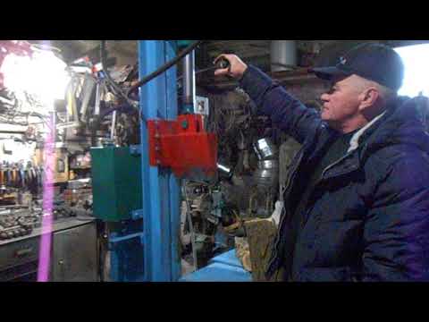 Видео: Дровокол гидравлический вертикальный