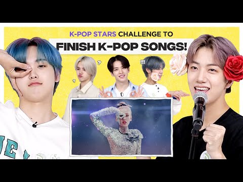 Видео: Смогут ли K-pop группы закончить тексты песен TWICE, MONSTA X, RED VELVET и NCT DREAM? | FLC | CR...