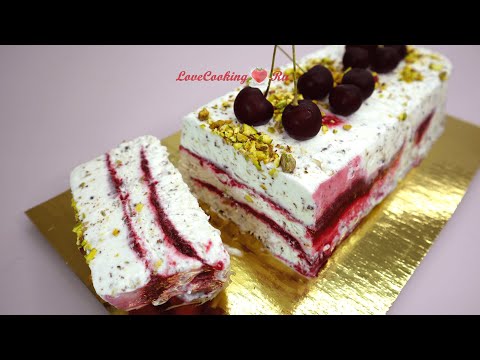 Видео: Вкуснее любого мороженого! | Семифредо - итальянский замороженный десерт с фисташками и вишней