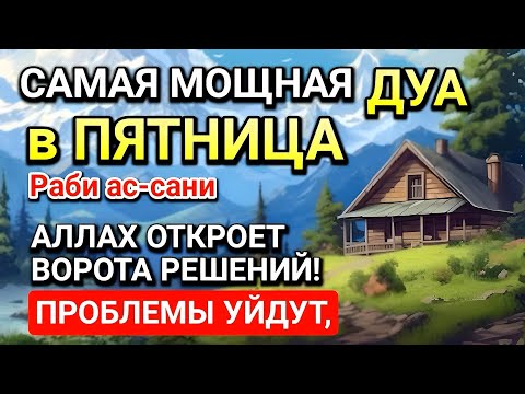 Видео: САМАЯ СИЛЬНАЯ ДУА в ПЯТНИЦА! РИЗК, БОГАТСТВО, УСПЕХ, СЧАСТЬЕ!
