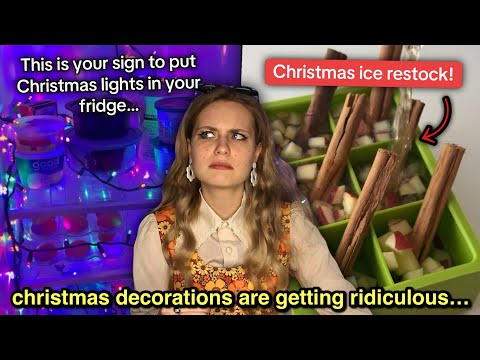 Видео: «Вирусные» рождественские тренды в TikTok становятся нелепыми...