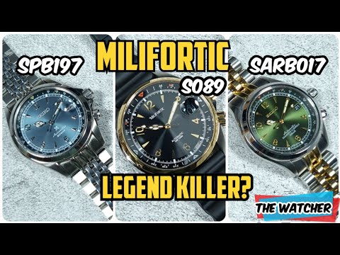 Видео: НОВЫЙ MILIFORTIC S089 ПРОТИВ ЛЕГЕНДАРНОГО АЛЬПИНИСТА | Полный обзор / Сравнение | The Watcher