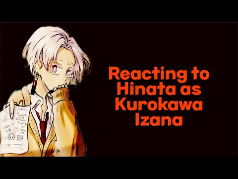 Видео: Реакция "Карасуно" на Хинату как Изана Курокава/reaction to Hinata as Izana Kurokawa