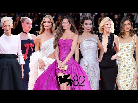 Видео: Модный обзор 82 Венецианского кинофестиваля