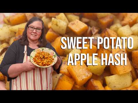 Видео: Сладкий картофель + яблоки? Вкус осени — отличный лёгкий гарнир!