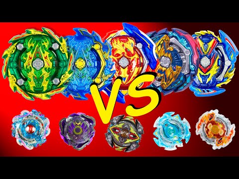 Видео: Битва сезонов Бейблэйд Берст Старые Beyblade против новых. Новая непосильная задача Продолжение