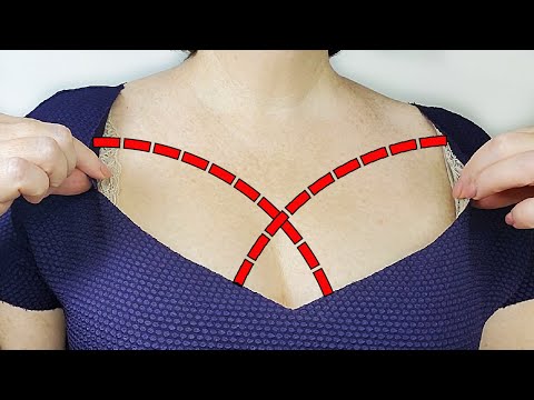 Видео: 4 блестящих трюка, чтобы исправить широкий вырез и сделать его идеальным ✅